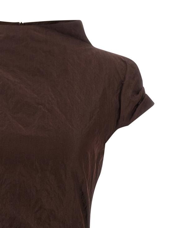 26FW 마그다뷰트림 숏 원피스 183726BROWN - MAGDA BUTRYM