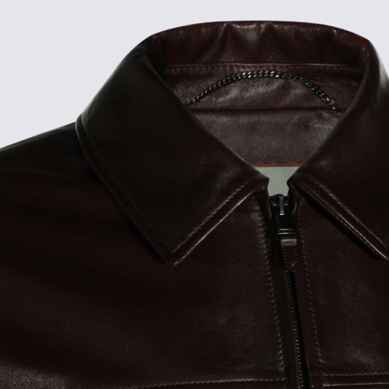 26FW 카날리 가죽 자켓 O70533LE00331901 Brown - CANALI