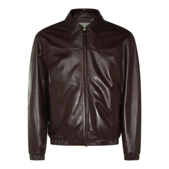 26FW 카날리 가죽 자켓 O70533LE00331901 Brown