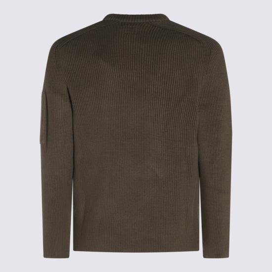 26FW 씨피 컴퍼니 니트웨어 21CMKN101A006608A683 Brown - C.P. COMPANY