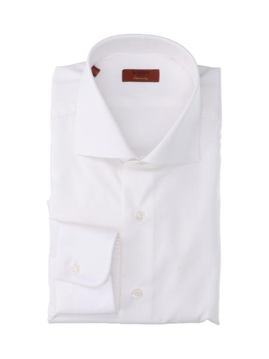 26FW 발바 긴팔 셔츠 I1U13P0157212 U 0001 White - BARBA