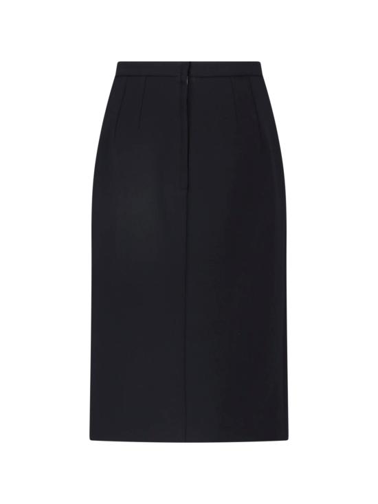 26FW 돌체앤가바나 미디 스커트 F4DEIT FUBG1 N0000 BLACK - DOLCE & GABBANA
