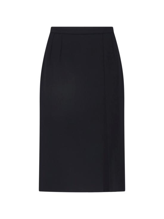 26FW 돌체앤가바나 미디 스커트 F4DEIT FUBG1 N0000 BLACK