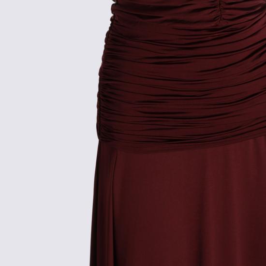 26FW 셀프 포트레이트 원피스 PF26098MBUBURGUNDY - SELF PORTRAIT