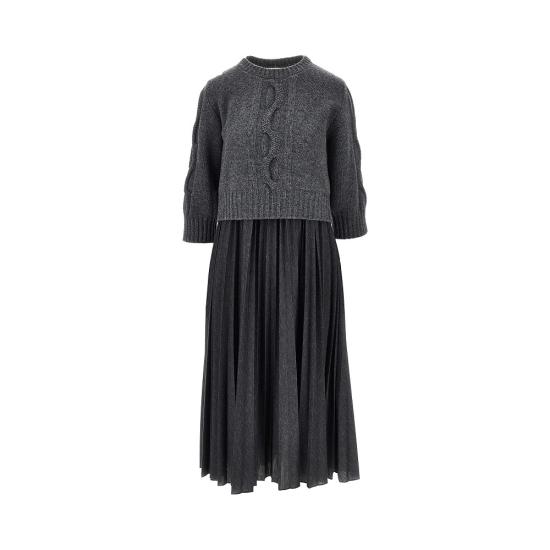 26FW 위켄드막스마라 미디 원피스 2625396012600082F Grey