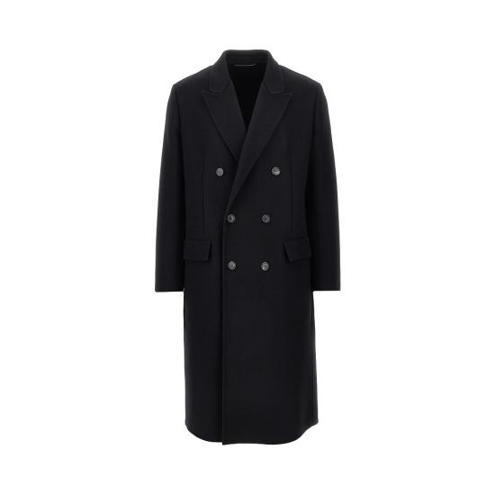 26FW 생로랑 코트 872369Y1O10 Black