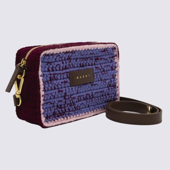 26FW 마르니 숄더백 SBMP0276U1P9281ZP268 Purple - MARNI