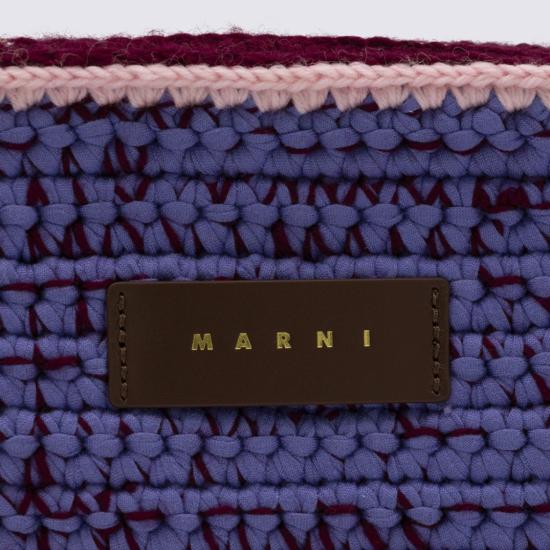 26FW 마르니 숄더백 SBMP0276U1P9281ZP268 Purple - MARNI