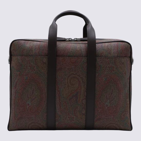 26FW 에트로 브리프케이스 MP1K0003AA012M0019 Brown - ETRO