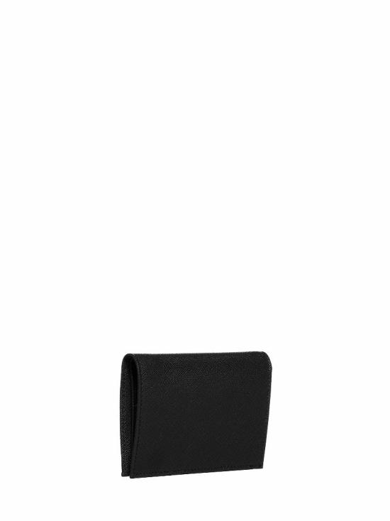 26FW 프라다 스몰 레더 월렛 1MV204QHHF0002 BLACK - PRADA
