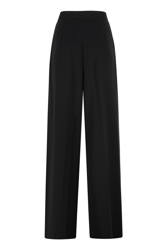 25FW 막스마라 스트레이트 팬츠 LACCATO BLACK - MAX MARA