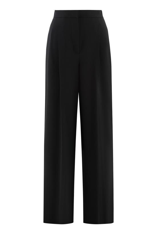 25FW 막스마라 스트레이트 팬츠 LACCATO BLACK