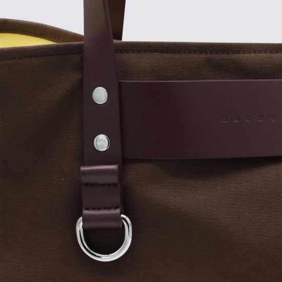 26FW 마르니 토트백 SHMQ0110U0P9315ZP300 Brown - MARNI