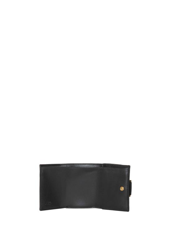 26SS 펜디 나파 레더 마이크로 트라이폴드 지갑 8M0395AAJDF0KUR BLACK - FENDI