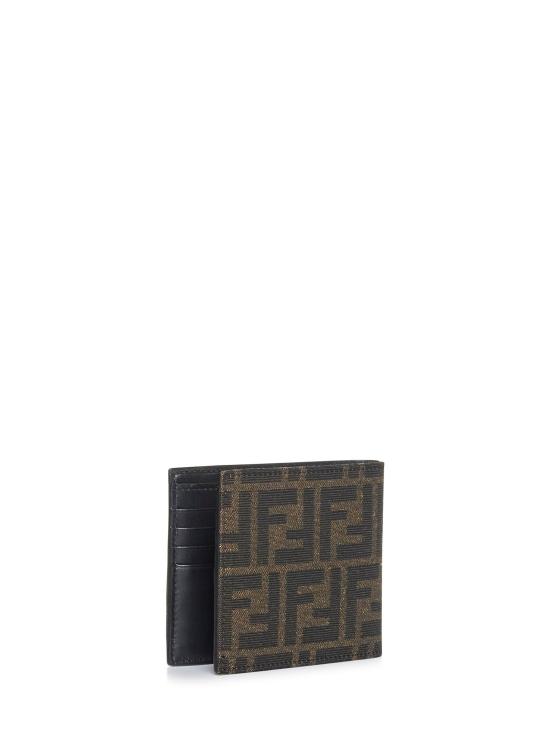26FW 펜디 FF 바이폴드 월렛 7M0169ALWKF0L3T BROWN - FENDI
