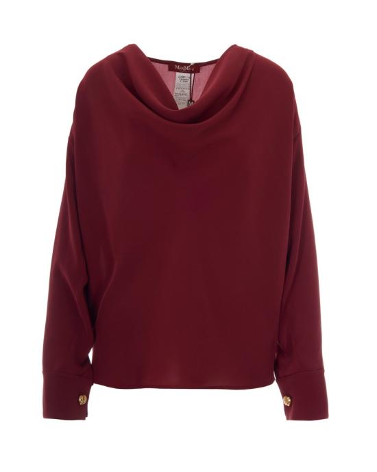 26FW 막스마라 탑 4651470 Burgundy