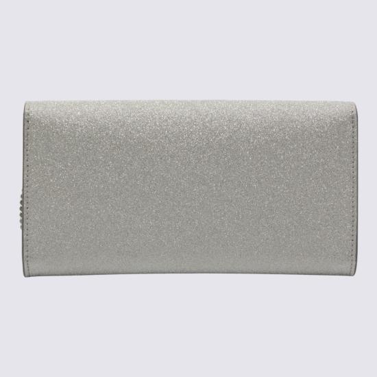 26FW 지미추 클러치/파우치 EMMIEIGTAA0009 Silver - JIMMY CHOO