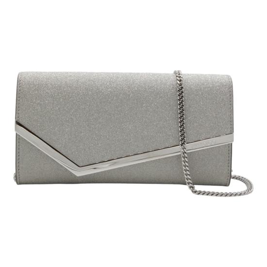26FW 지미추 클러치/파우치 EMMIEIGTAA0009 Silver