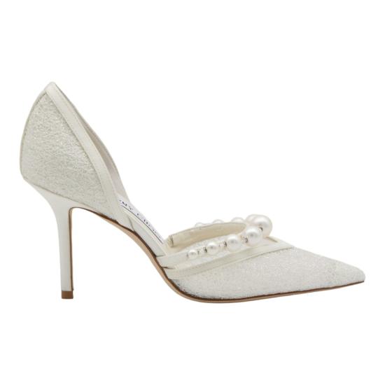 26FW 지미추 힐/펌프스 AURELIE85QKG000698 White