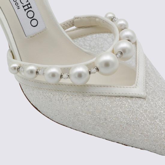 26FW 지미추 힐/펌프스 AURELIE85QKG000698 White - JIMMY CHOO