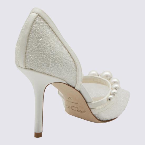 26FW 지미추 힐/펌프스 AURELIE85QKG000698 White - JIMMY CHOO