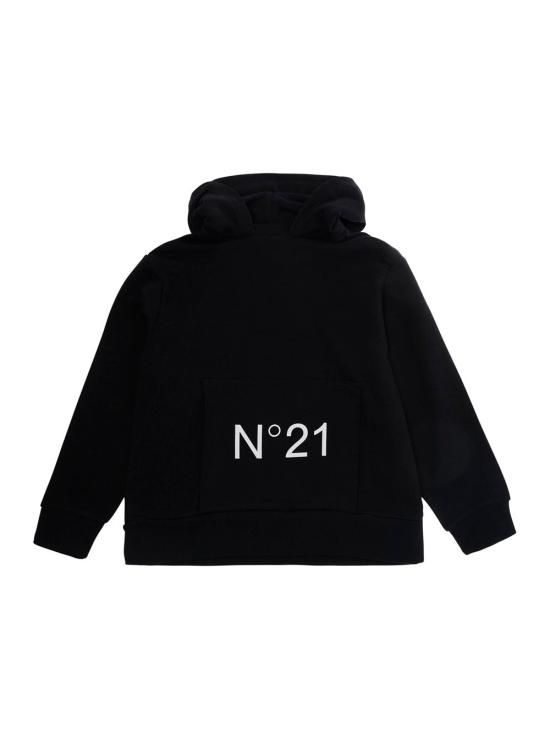 26FW 누메로벤투노 후드 티셔츠 N21893N0154N21S202M BLACK
