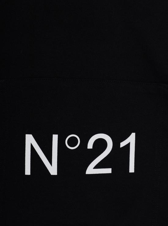 26FW 누메로벤투노 후드 티셔츠 N21893N0154N21S202M BLACK - N°21