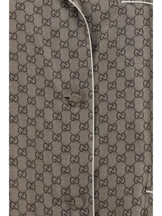 26FW 구찌 셔츠 875471ZAUUN 2270 BEIGE EBONY MC - GUCCI