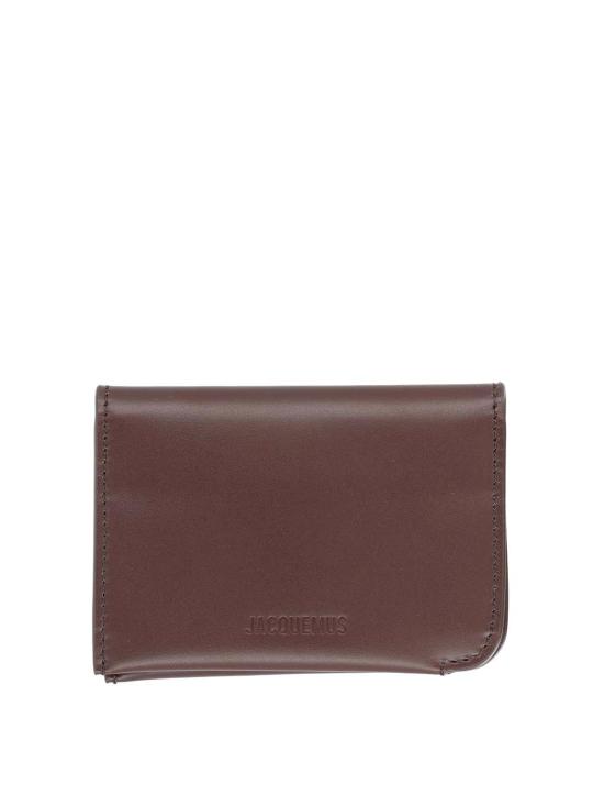 26SS 자크뮈스 명함지갑 SLU00349AC01C02 890 MIDNIGHT BROWN DOM