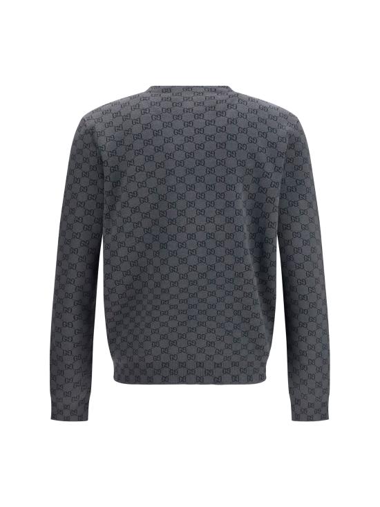 26FW 구찌 울 앤 실크 가디건 울 앤 실크 가디건 A0027KXKFMB 1044 NEW GREY ROCK - GUCCI