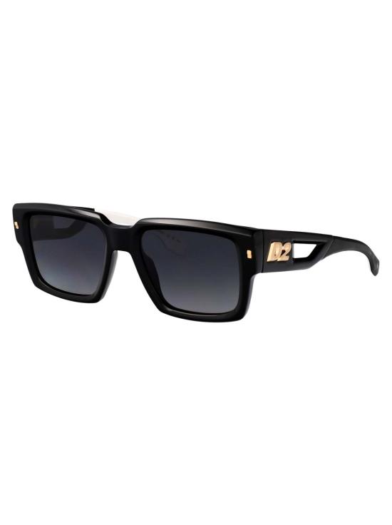  디스퀘어드2 안경 Dsquared2 D20143 S 아세테이트 선글라스 블랙 - DSQUARED2