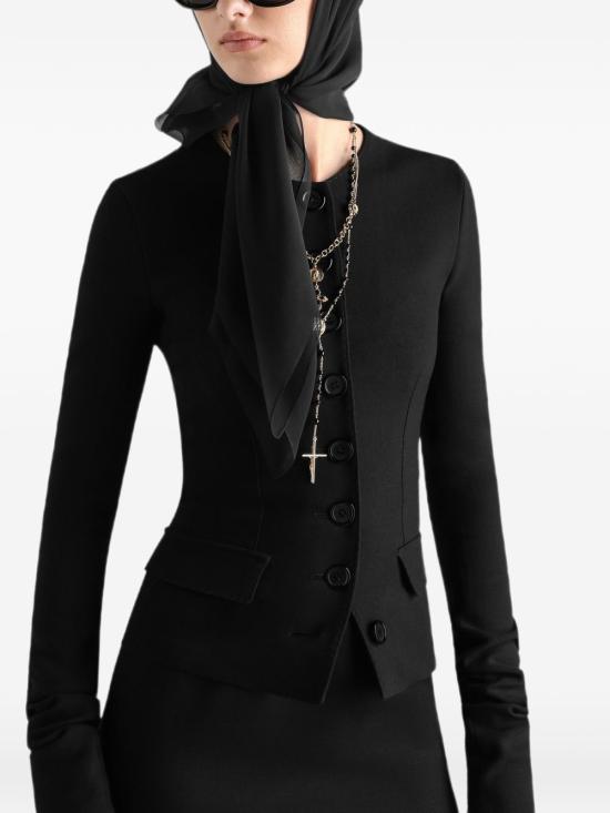 26FW 돌체앤가바나 자켓 F27HETFUBCEN0000 BLACK - DOLCE & GABBANA
