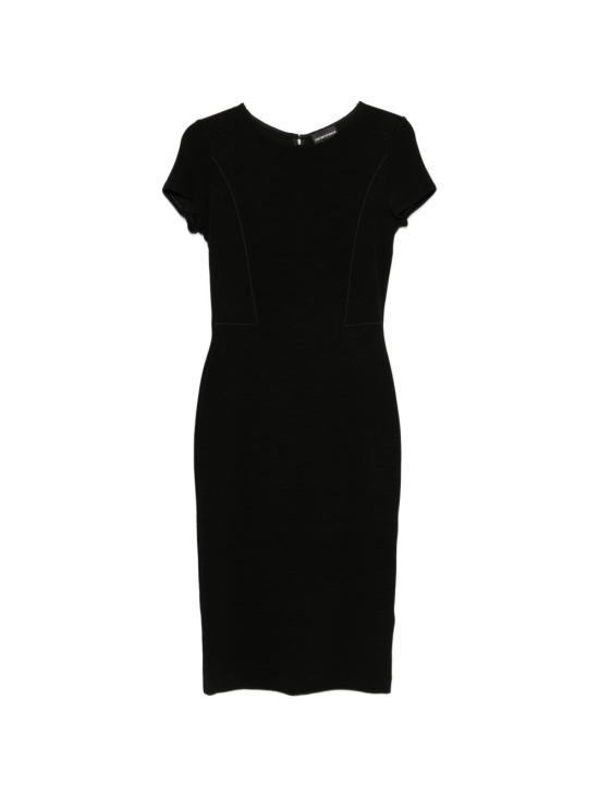 26FW 엠포리오 아르마니 미디 원피스 EW004706AF25834UC001 BLACK