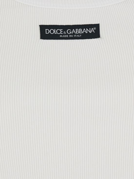 26FW 돌체앤가바나 반팔 티셔츠 F8W51TFU7AVW0800 WHITE - DOLCE & GABBANA