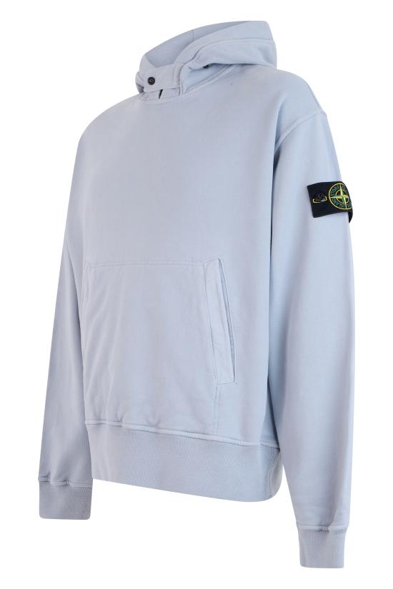 26FW 스톤 아일랜드 후드 티셔츠 6100023S0A20V0049 Light Blue - STONE ISLAND