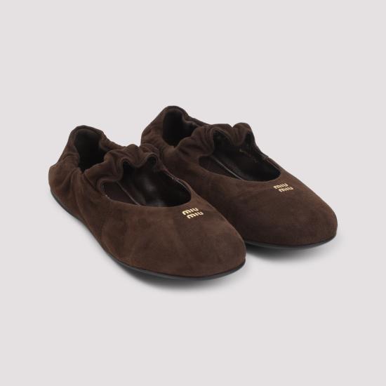 26FW 미우미우 로퍼 5F340EFD005008F0003 brown - MIU MIU
