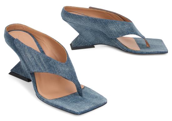 26FW 디 아티코 힐/펌프스 261WSH00920DDS003AA661 Denim - THE ATTICO