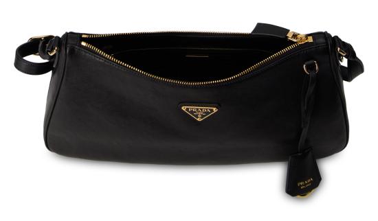 26FW 프라다 리나일론 체인 숄더백 1BC303VOOO2ZUCF0002 black - PRADA