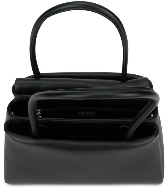 26FW 프라다 패시지 스몰 가죽 백 1BA501VOPO2G52F0002 black - PRADA