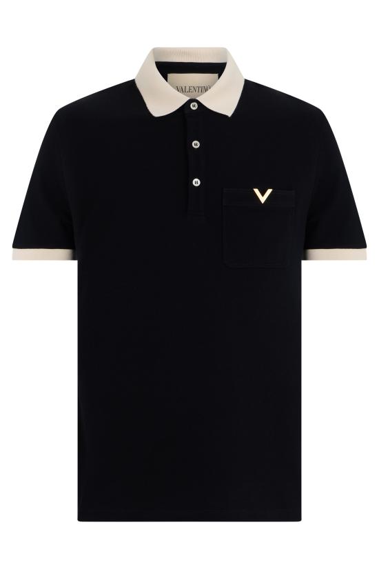 26FW 발렌티노 가라바니 반팔 티셔츠 VMH01KBGT9RA black
