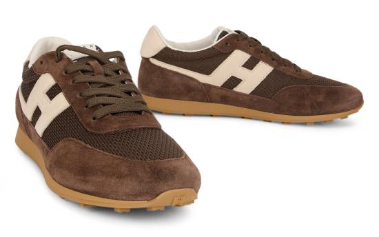 26FW 호간 스니커즈 HXM6990FZ90VG90FDN brown - HOGAN