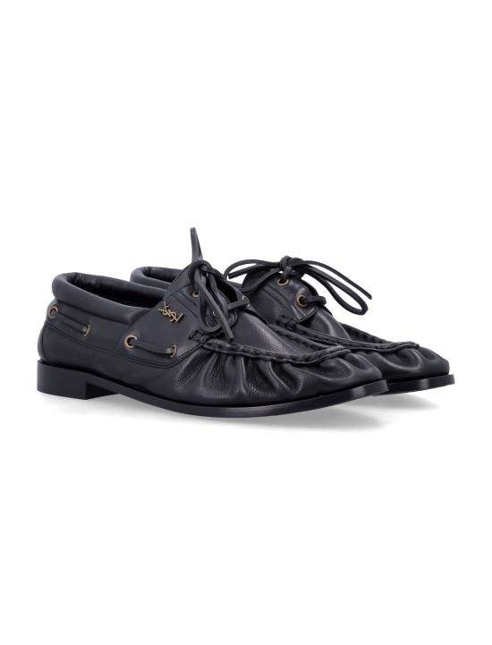 26FW 생로랑 로퍼 A002HL25VAA 1000 BLACK - SAINT LAURENT