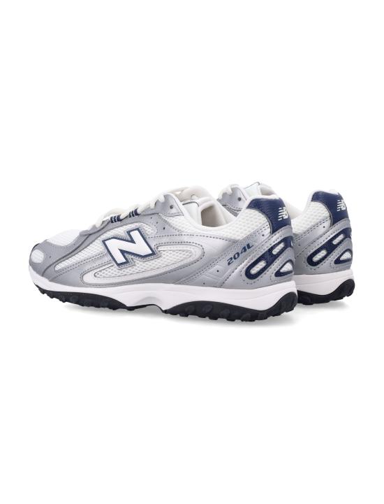 26FW 뉴발란스 204L 스웨이드 스니커즈 U204LPC SS WHITE SILVER - NEW BALANCE