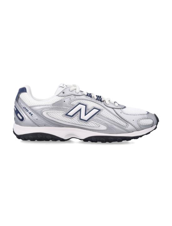 26FW 뉴발란스 204L 스웨이드 스니커즈 U204LPC SS WHITE SILVER