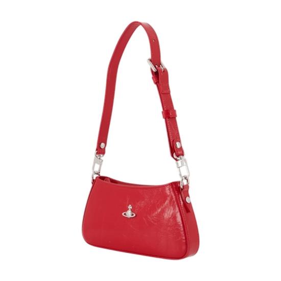 26FW 비비안웨스트우드 ORB 타샤 레더 스터드 숄더백 5801000JWL00EOH401 RED - VIVIENNE WESTWOOD