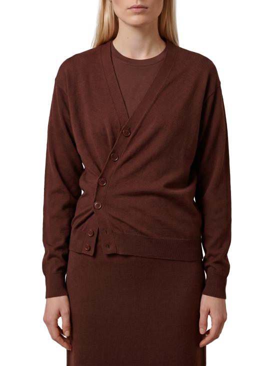 26FW 르메르 릴렉스 트위스트 가디건 PO0052LK1063 RE401 BROWN