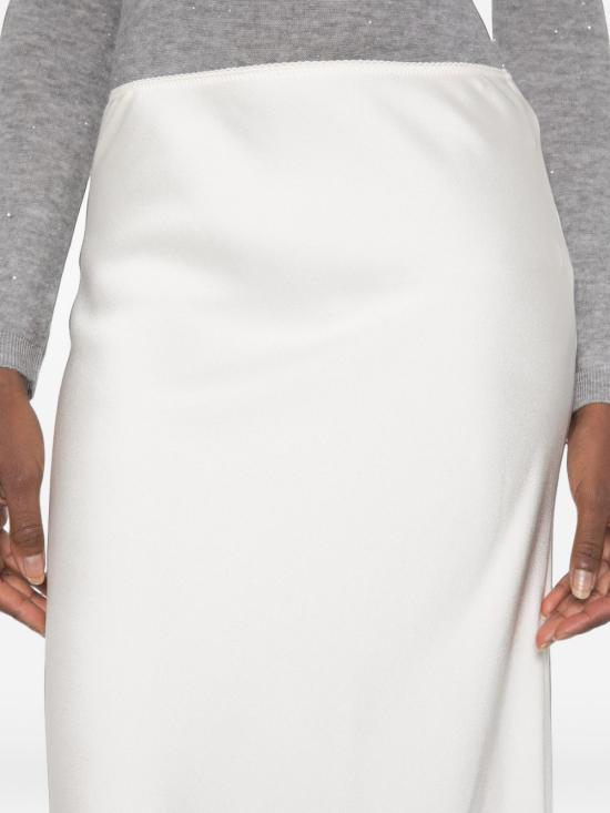26FW 파비아나 필리피 롱 스커트 GND216F361D9820145 WHITE - FABIANA FILIPPI