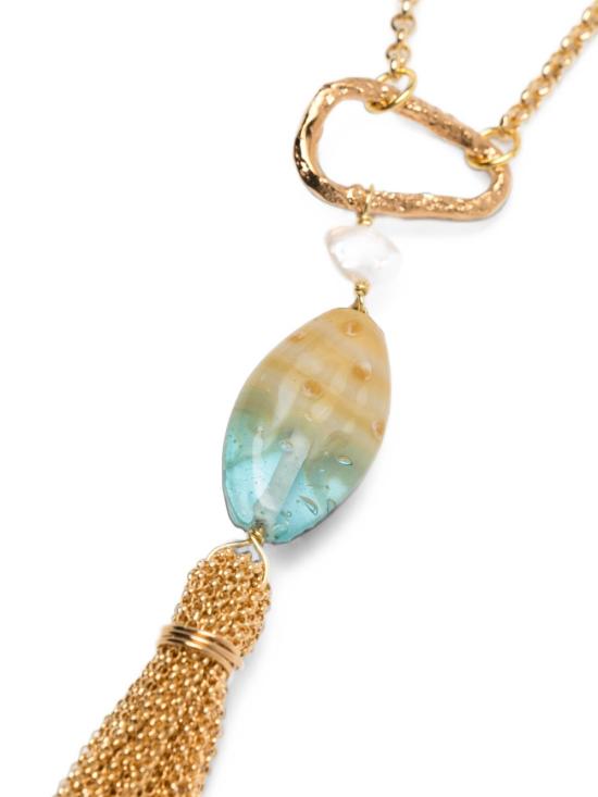 26FW 포르테포르테 목걸이/팬던트 15160MYJEWELJADE GREEN - FORTE FORTE
