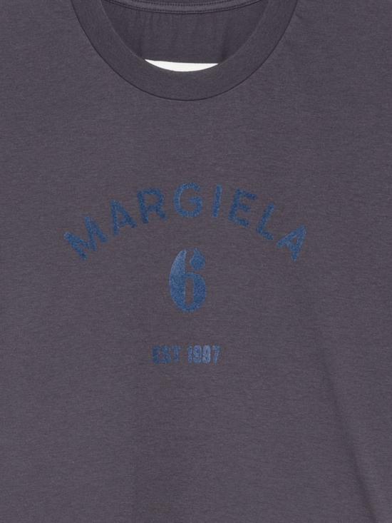 26FW MM6 메종마르지엘라 반팔 티셔츠 S62GD0225M20048524 NAVY - MM6 MAISON MARGIELA
