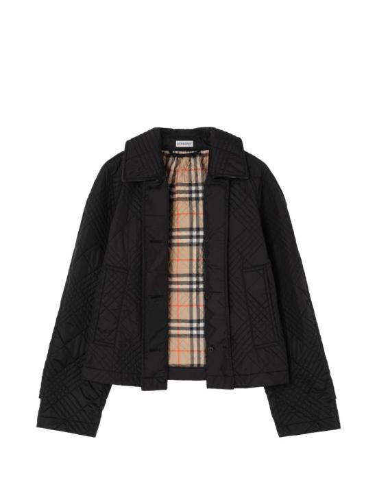 26FW 버버리 퀼티드 나일론 티필드 자켓 8127123A1189 BLACK - BURBERRY